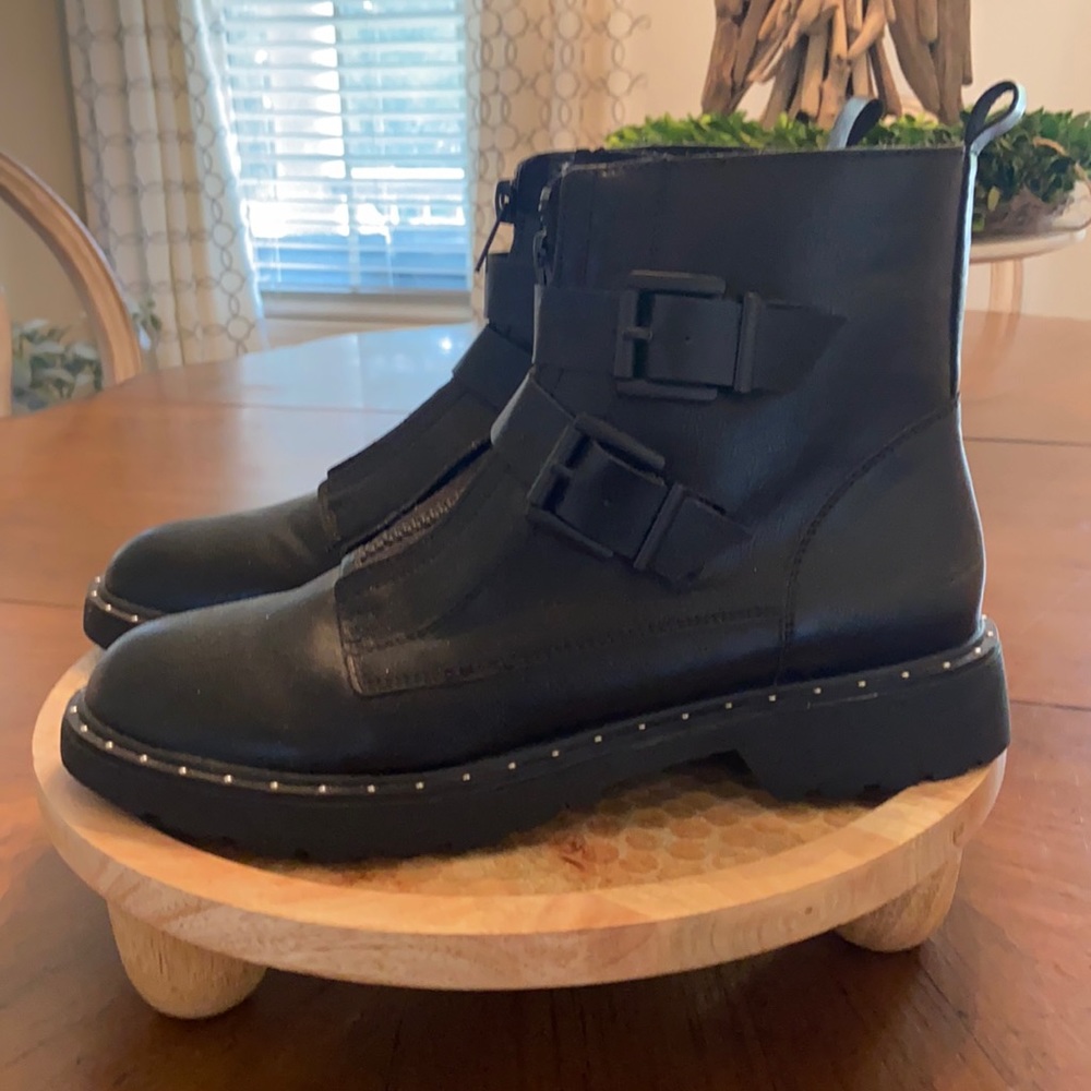 Dirty Laundry Combat Boots